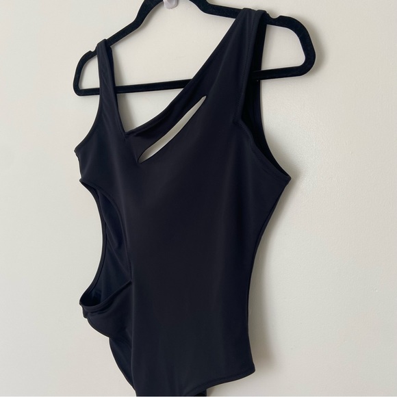 AllSisters Andromedae Swimsuit in Black sz Large One Piece Cut Out Bathing suit - Picture 14 of 14